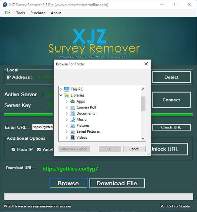 online survey remover