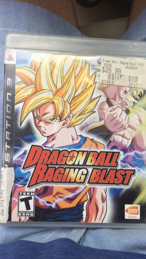 dragon ball raging blast game